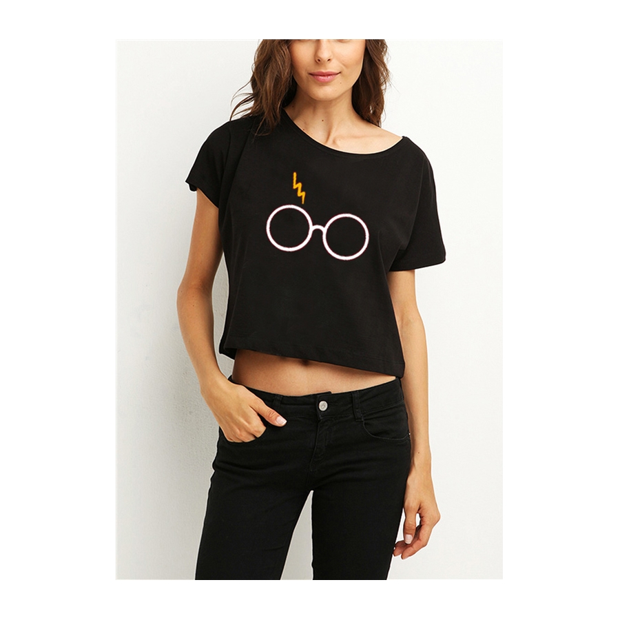 Harry Potter - Glass Yarım Kadın T-Shirt