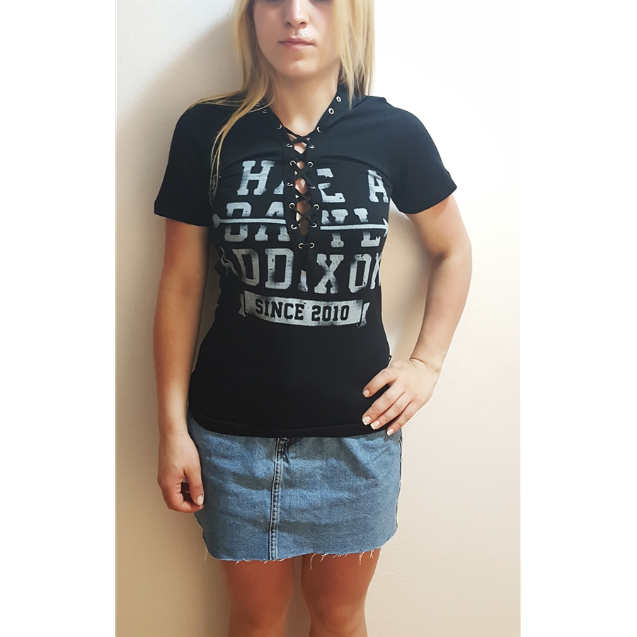 The Walking Dead - I Have A Darly Addixon Bağcıklı Kadın T-Shirt