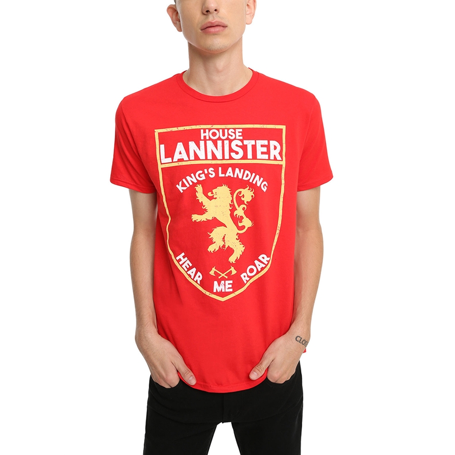 Game Of Thrones - House Lannister King'S Landing Erkek(Unisex) T-Shirt