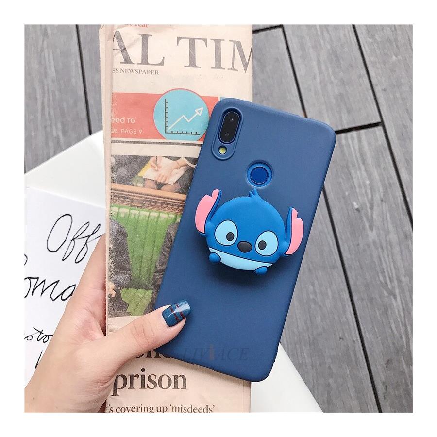 Stitch Tutuculu Mavi Iphone Telefon Kılıfları