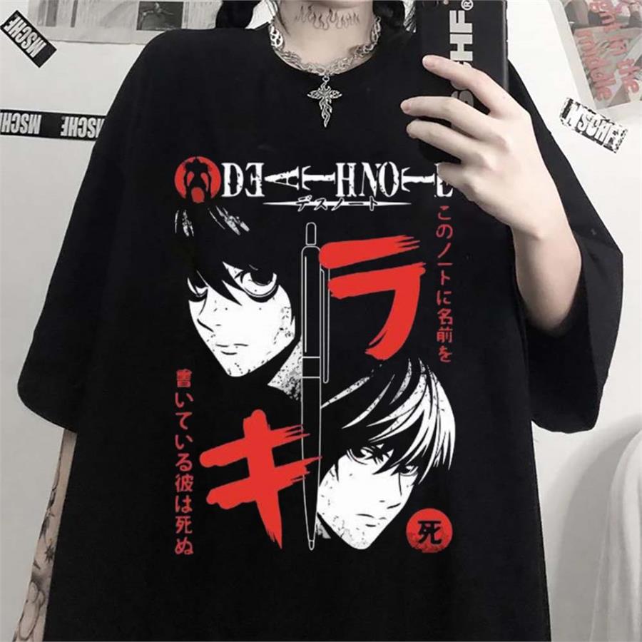 Anime Death Note : Kira Vs L (Unisex) T-Shirt