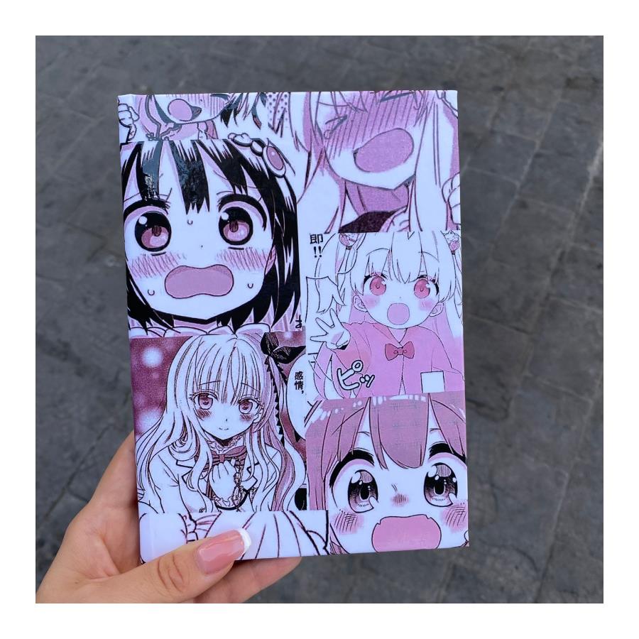 Anime Japanese Kawaii Pink Cute Girls Defter