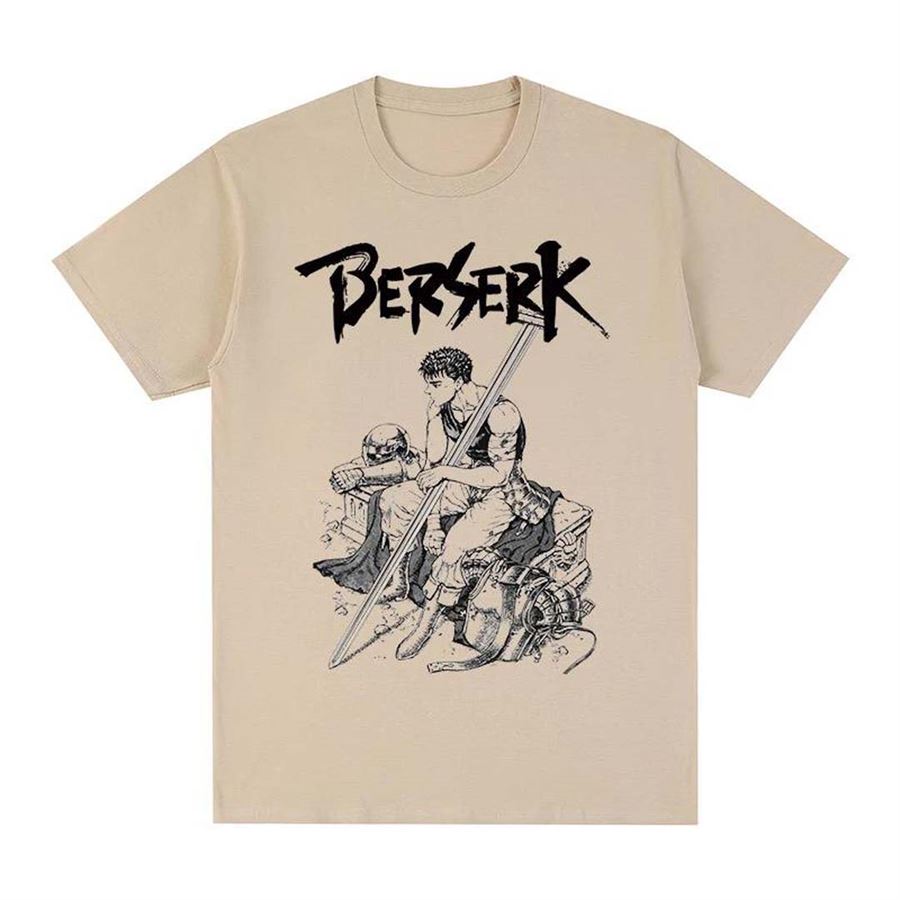 Ekru Anime Berserk - Guts (Unisex) T-Shirt