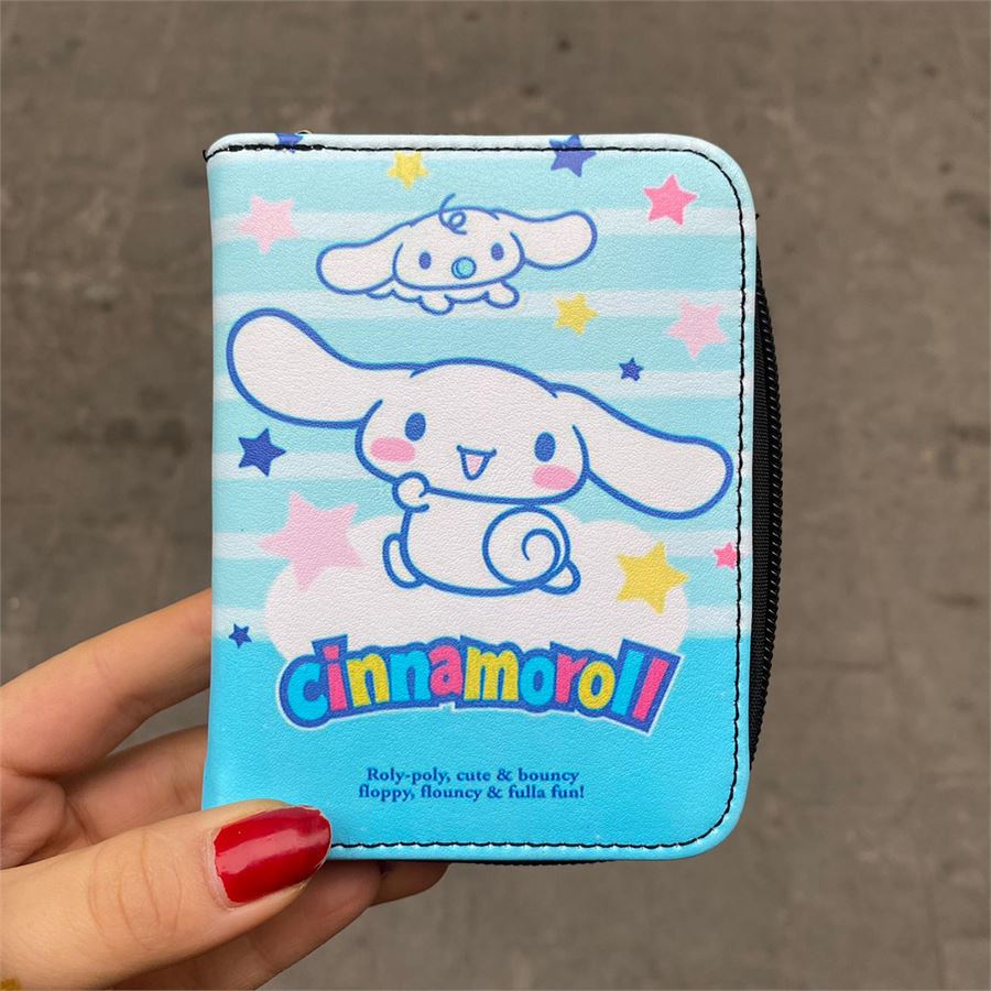 Anime Fantasy Magic Melody : Cinnamoroll - Cute And Bouncy Kısa Cüzdan