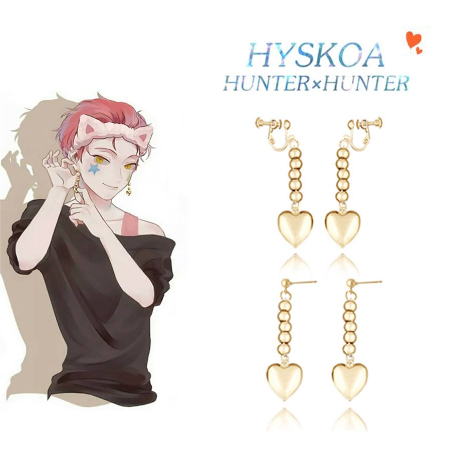 Gold Anime Hunter X Hunter Hisoka Morow Küpe
