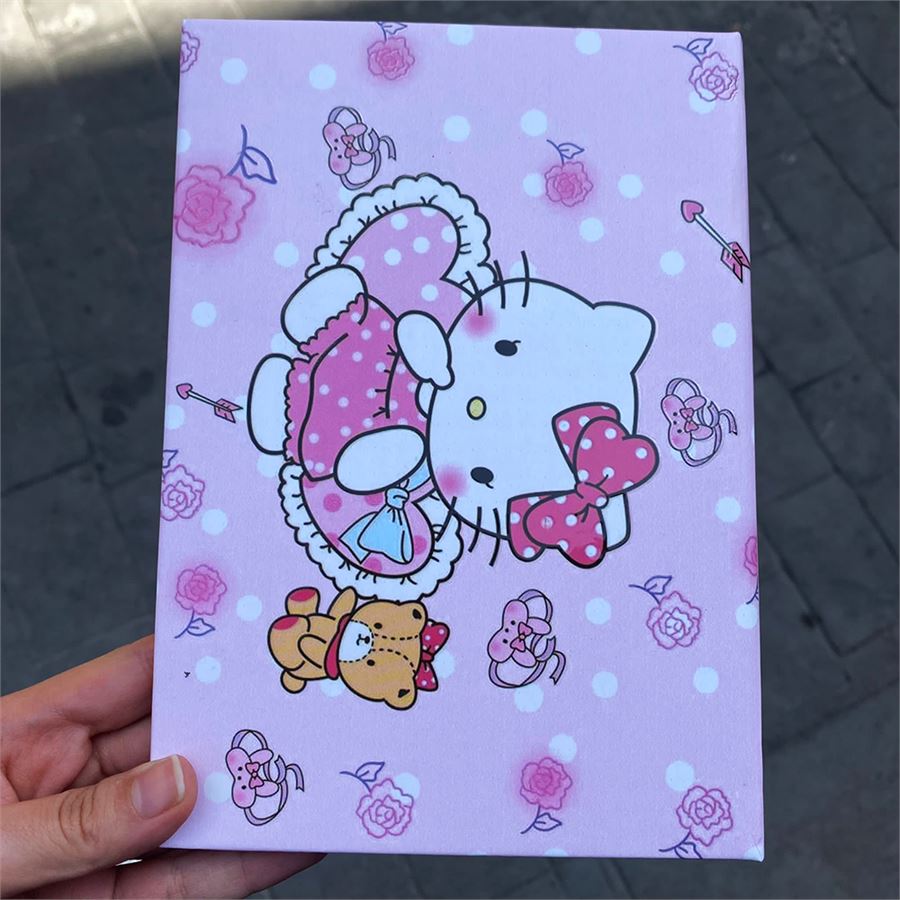 Hello Kitty - Teddy Rose And Heart Defter