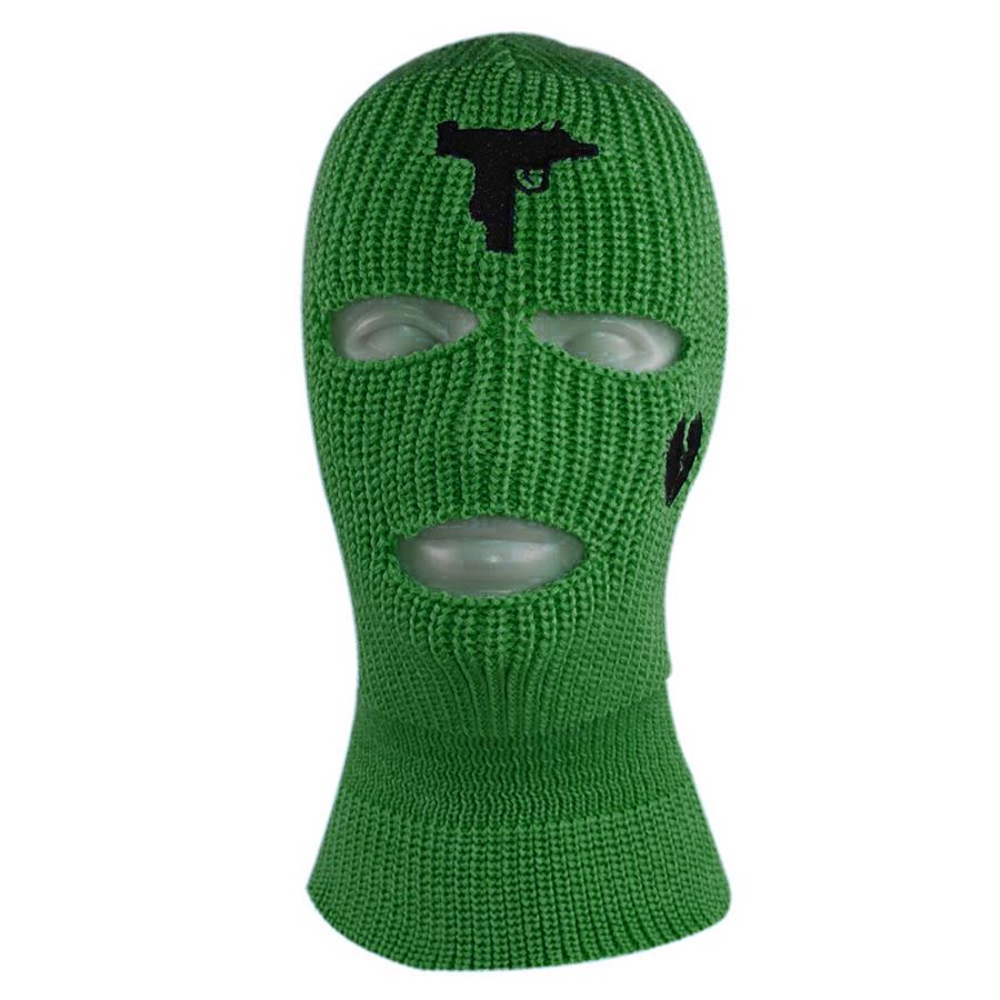 Yeşil Uzi Kar Maskesi