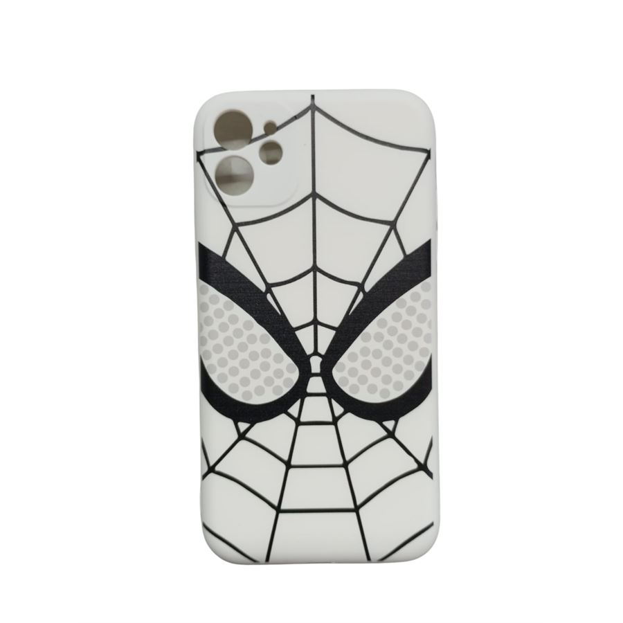 Beyaz Spider-Man iPhone Telefon Kılıfları