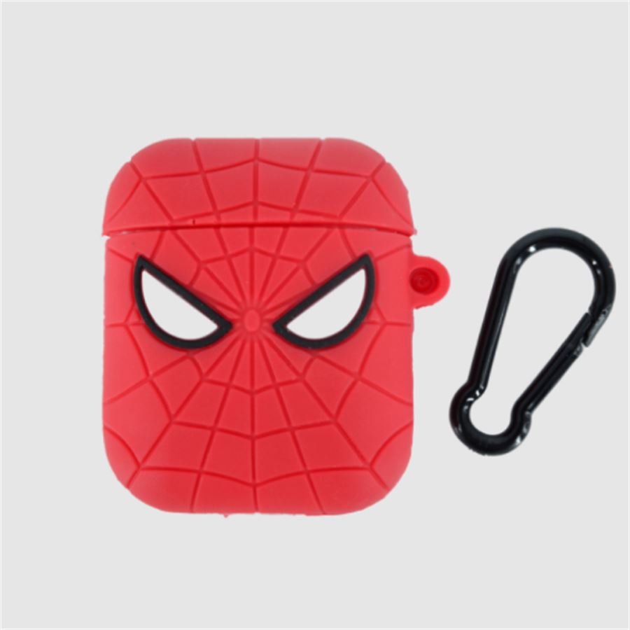 Spider-Man Kırmızı Kare Airpod Kılıf