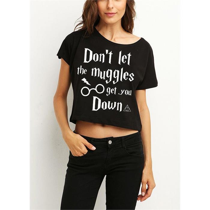 Harry Potter - Don'T Let The Muggles Get You Down Yarım T-Shirt