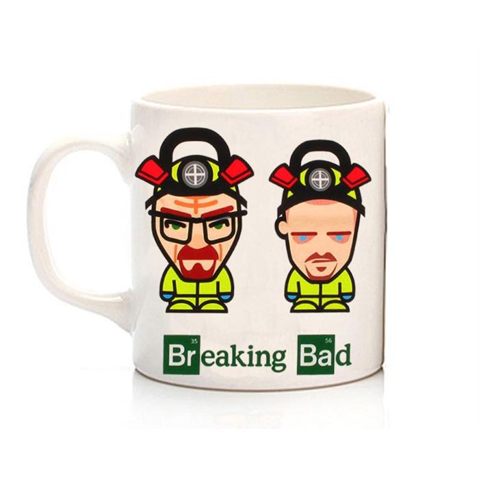 Breaking Bad - Walter & Pinkman Karikatür  Kupa
