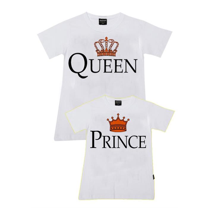 Beyaz Queen, Prince Aile T-Shirtleri