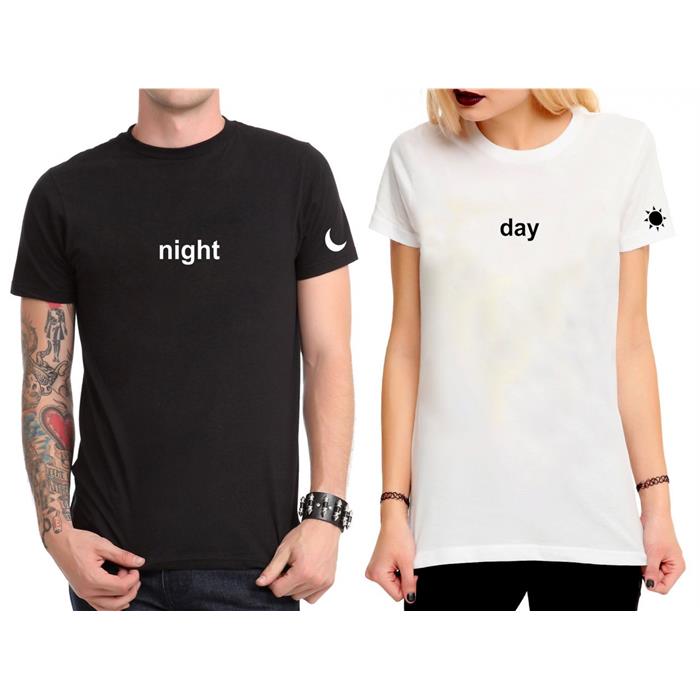 Night & Day Çift T-Shirt