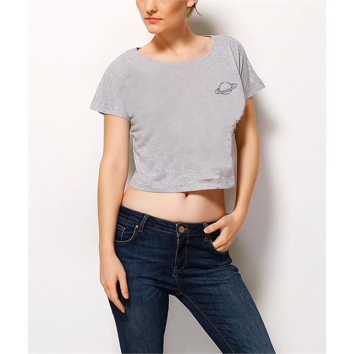 Satürn Yarım Kadın T-Shirt