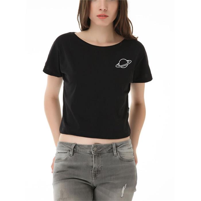 Satürn Yarım Kadın T-Shirt