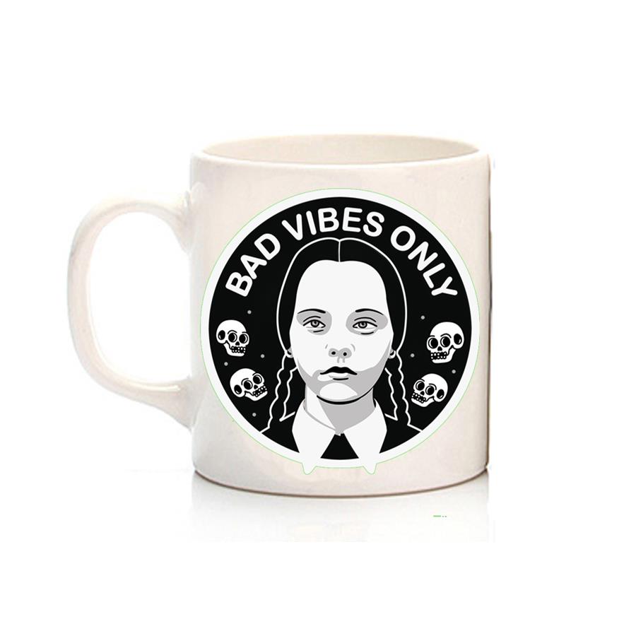 The Addams Family - Wednesday Friday Addams Bad Vibes Only Kupa