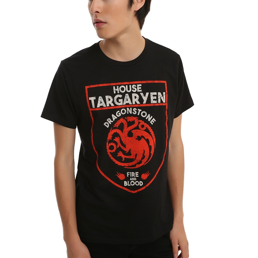 Game Of Thrones - House Targaryen Dragonstone  (Unisex) T-Shirt