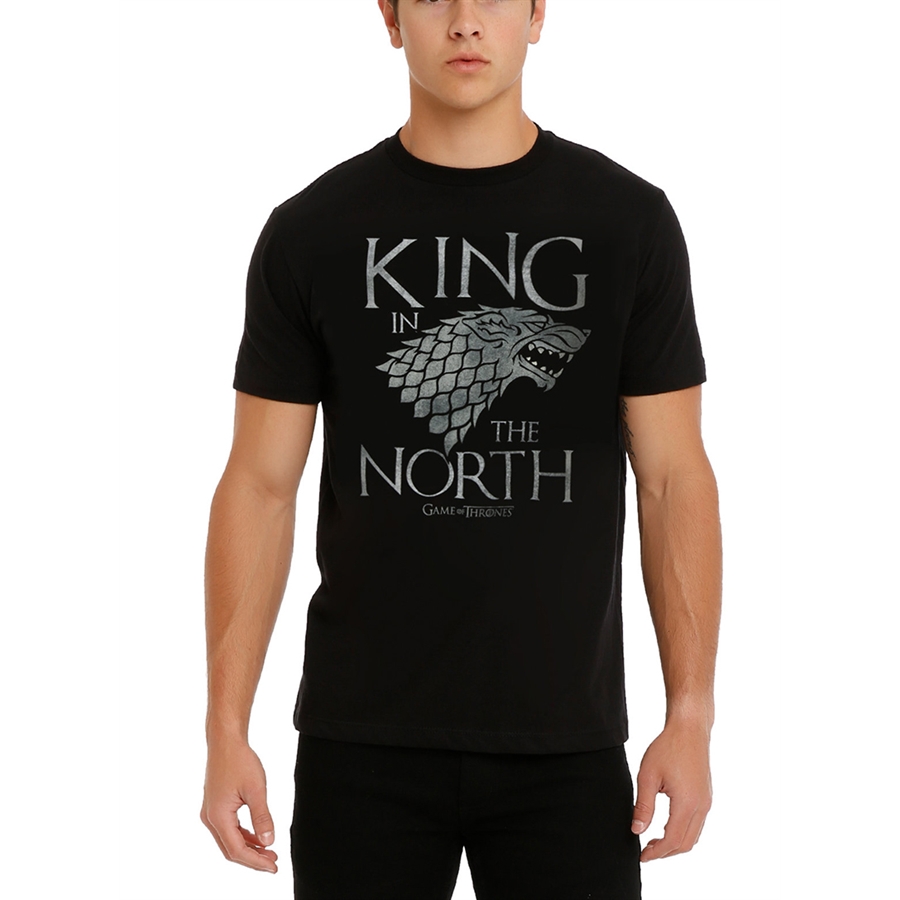 Game Of Thrones - King İn The North Erkek(Unisex) T-Shirt
