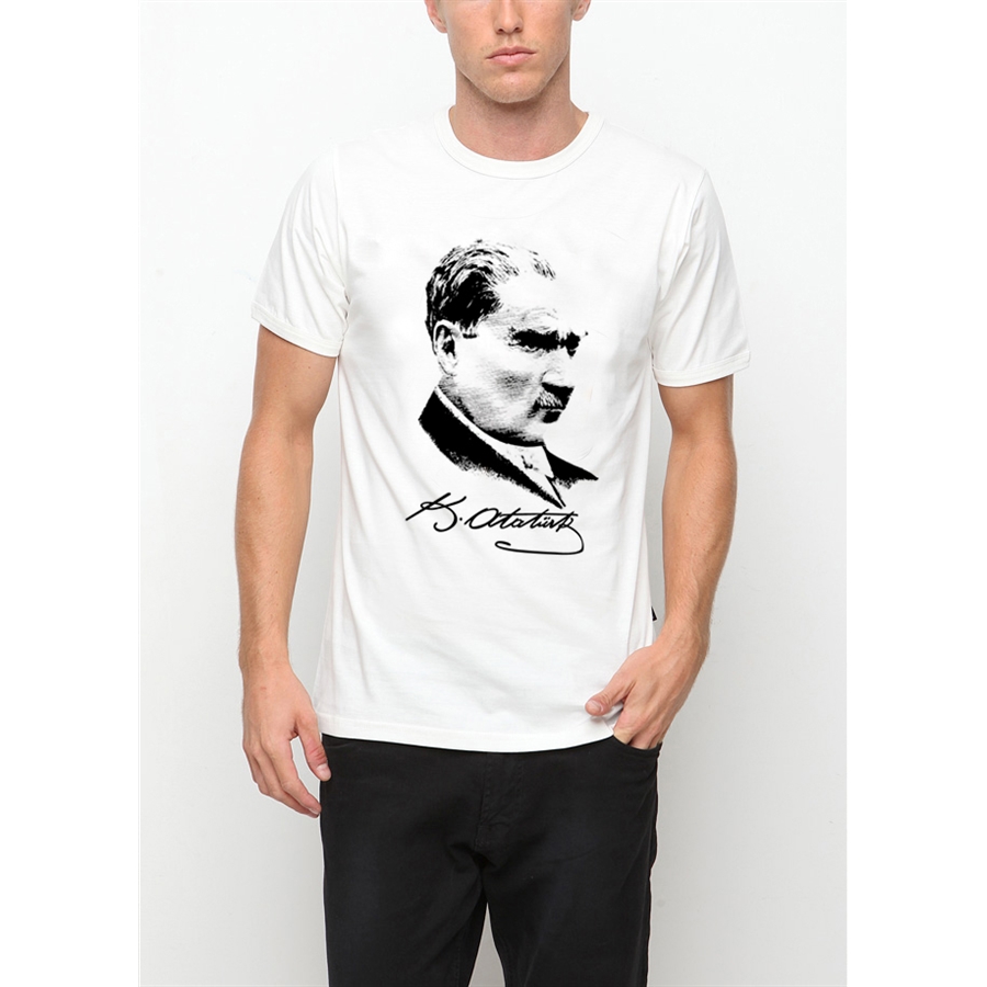 Atatürk Yan Profil Unisex T-Shirt