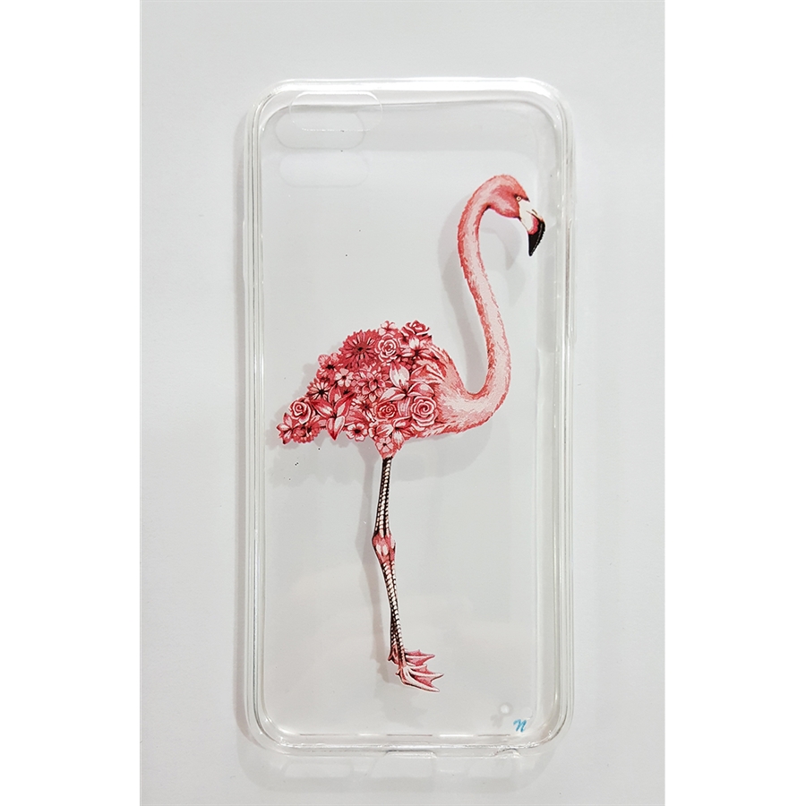 Çiçekli Flamingo New İphone Telefon Kılıfları