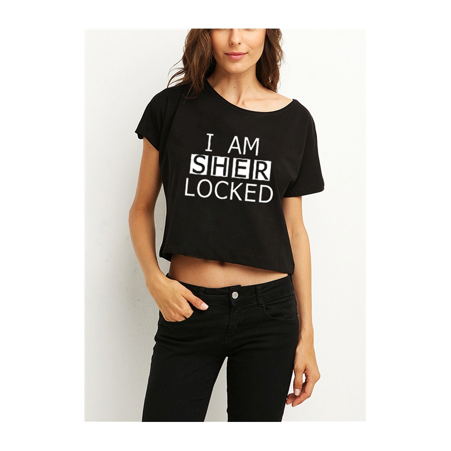 I Am Sher Locked Yarım Kadın T-Shirt