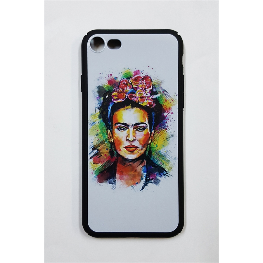 Frida Kahlo - Water Colorful Portre  İphone Telefon Kılıfları