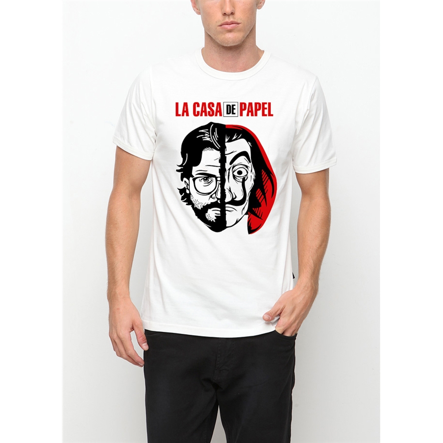 La Casa De Papel - Profesor And Mask Unisex T-Shirt