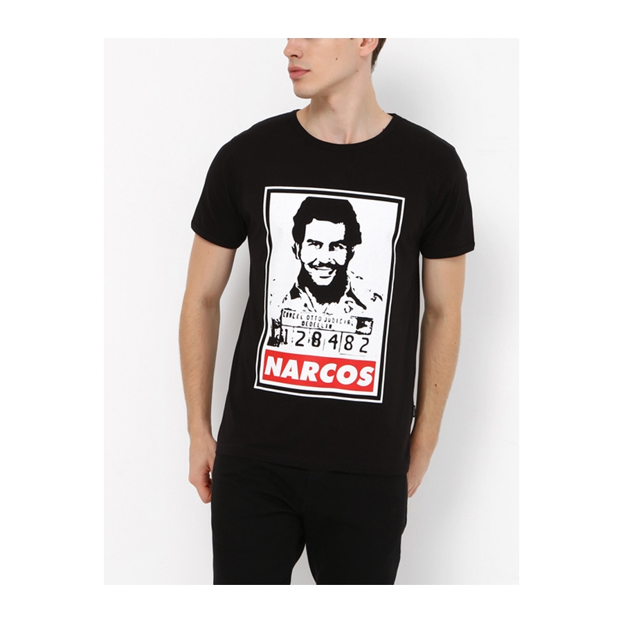 Narcos  Büyük Beden T-Shirt