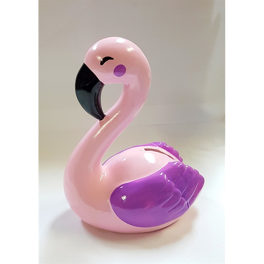Seramik Flamingo Kumbara