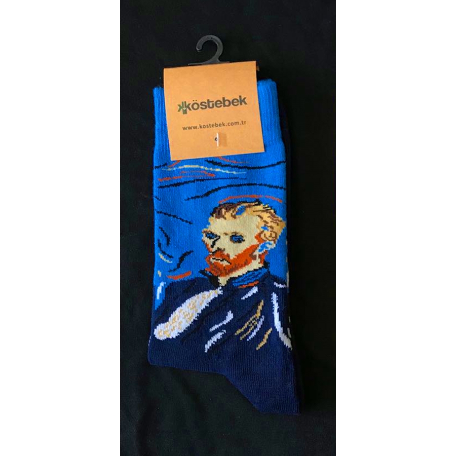 Art - Van Gogh - Portre  Unisex Çorap