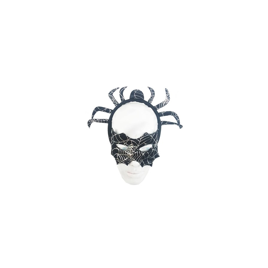 Halloween - Cadılar Bayramı -Örümcek Taçlı Maske 