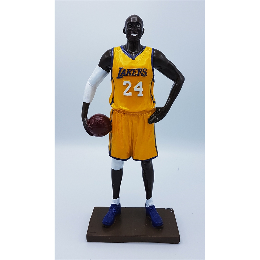 Büyük Nba Los Angeles Lakers - Kobe Bryant 24 Sarı Polyester Figür