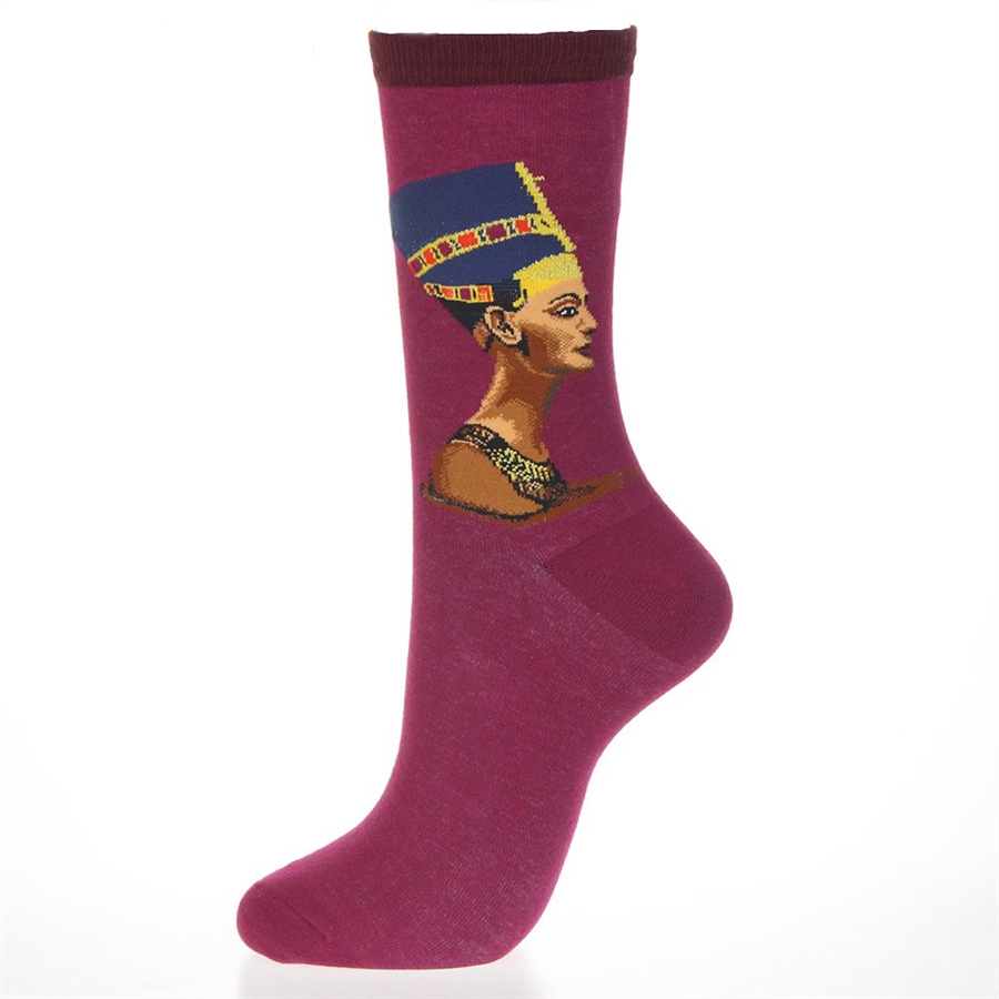 Art - Nefertiti - Queen Of Egypt Unisex Çorap