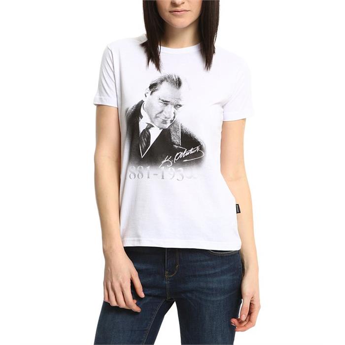 Mustafa Kemal Atatürk - Profil Kadın T-Shirt