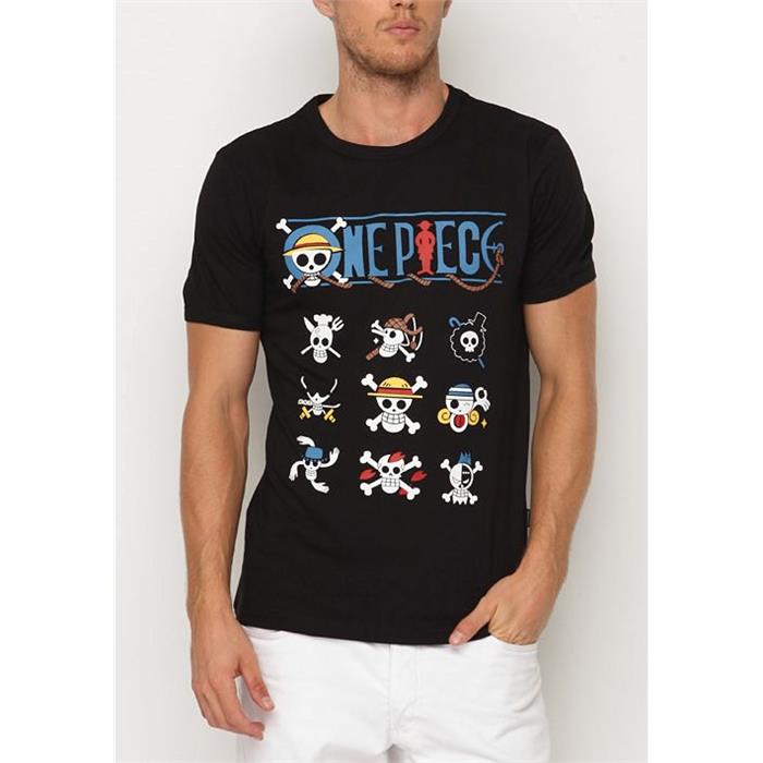 Anime One Piece Çoklu Unisex T-Shirt