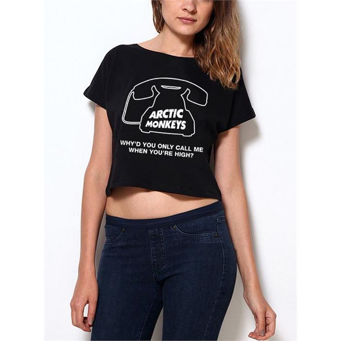 Arctic Monkeys - Why'D You Only... Yarım Kadın T-Shirt