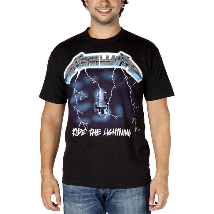 Metallica - Ride The Lightning  Büyük Beden T-Shirt