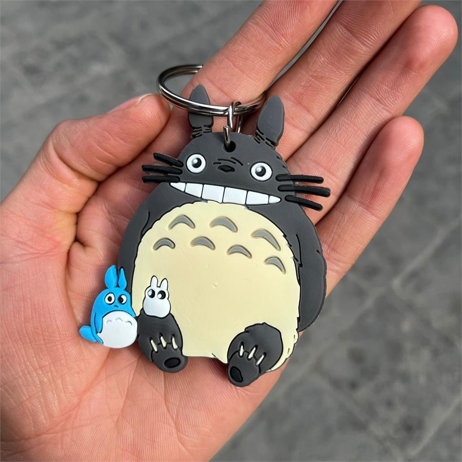 Anime Totoro Plastik Anahtarlık