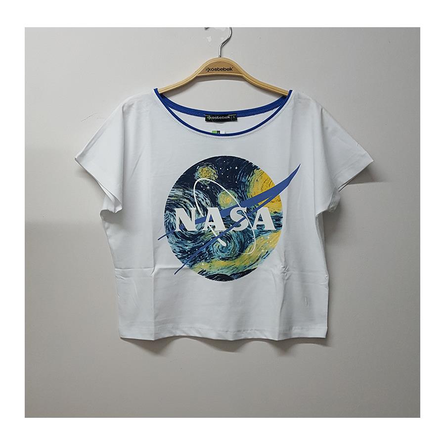 Art - Nasa Starry Night Yarım T-Shirt