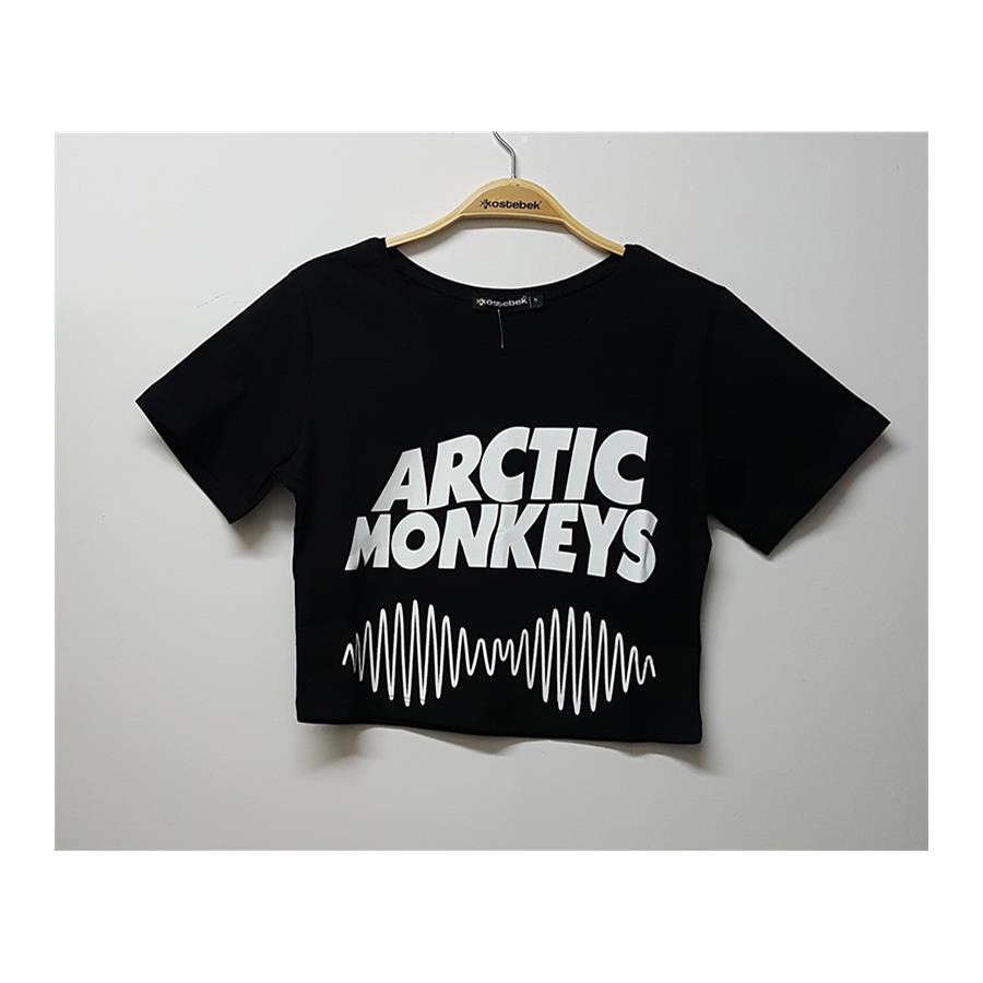 Arctic Monkeys - Logo Kadın Yarım T-Shirt