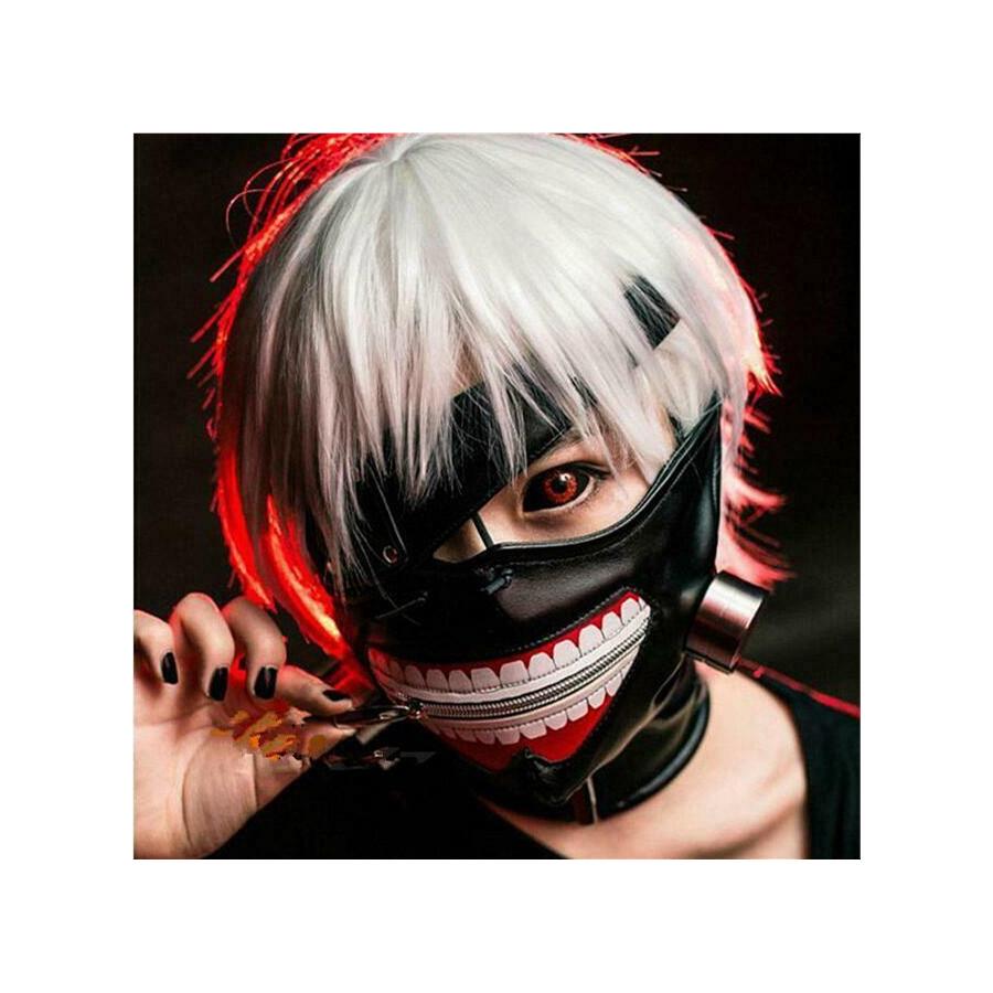 Anime Hallowen Tokyo Ghoul -Kaneki Ken Maske
