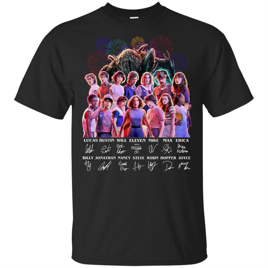 Stranger Things All Character Signatures Unisex T-Shirt