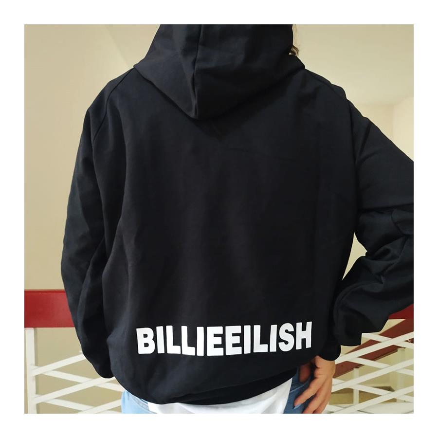 Billie Eilish Logo (Unisex) Kapüşonlu Sweatshirt