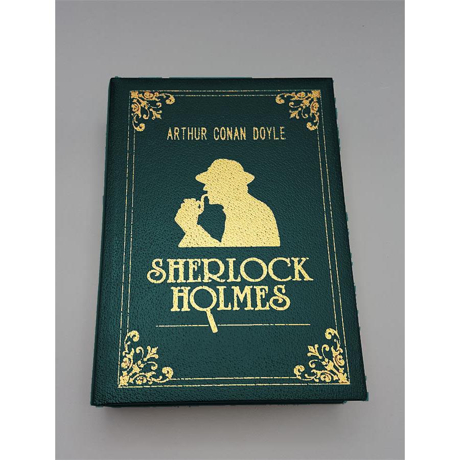 Yeşil Sherlock Holmes Kitap Şeklinde Saklama Kutusu