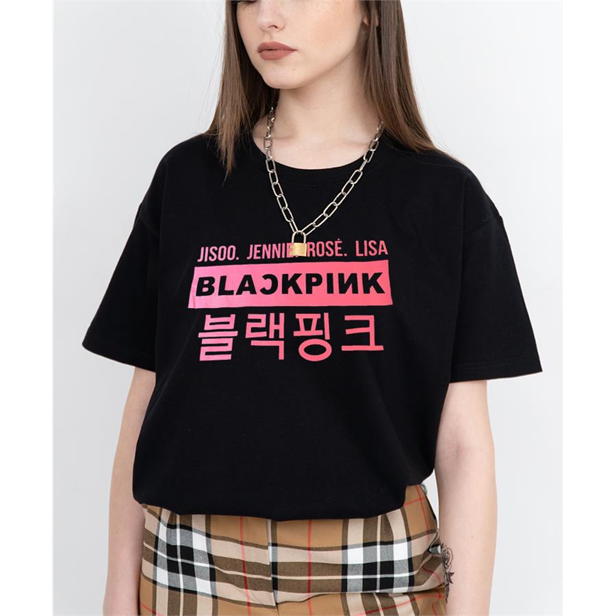 K-Pop Black Pink Jisoo Jennie Rose Lisa Unisex T-Shirt