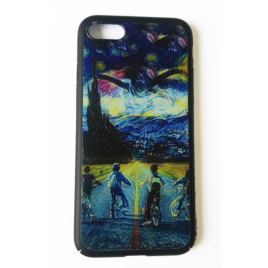 Van Gogh - The Starry Night - Stranger Things Iphone Telefon Kılıfları
