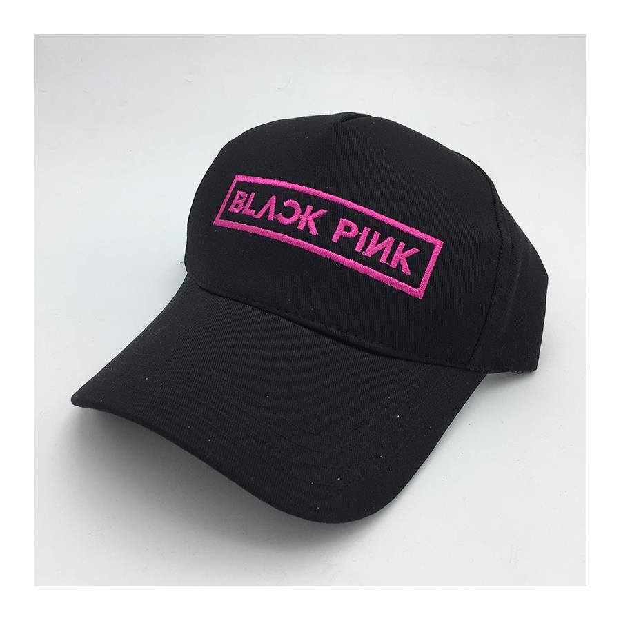 K-Pop - Black Pink Logo Baskı Şapka
