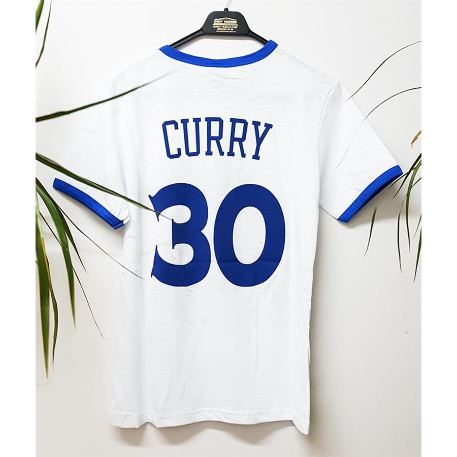Nba Golden State Warriors - Stephen Curry 30  Büyük Beden T-Shirt