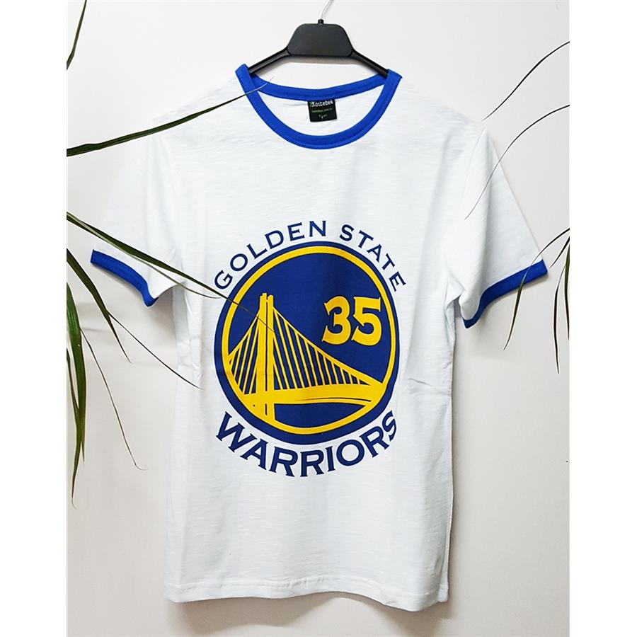 Nba Golden State Warriors - Kevin Durant 35  Büyük Beden T-Shirt