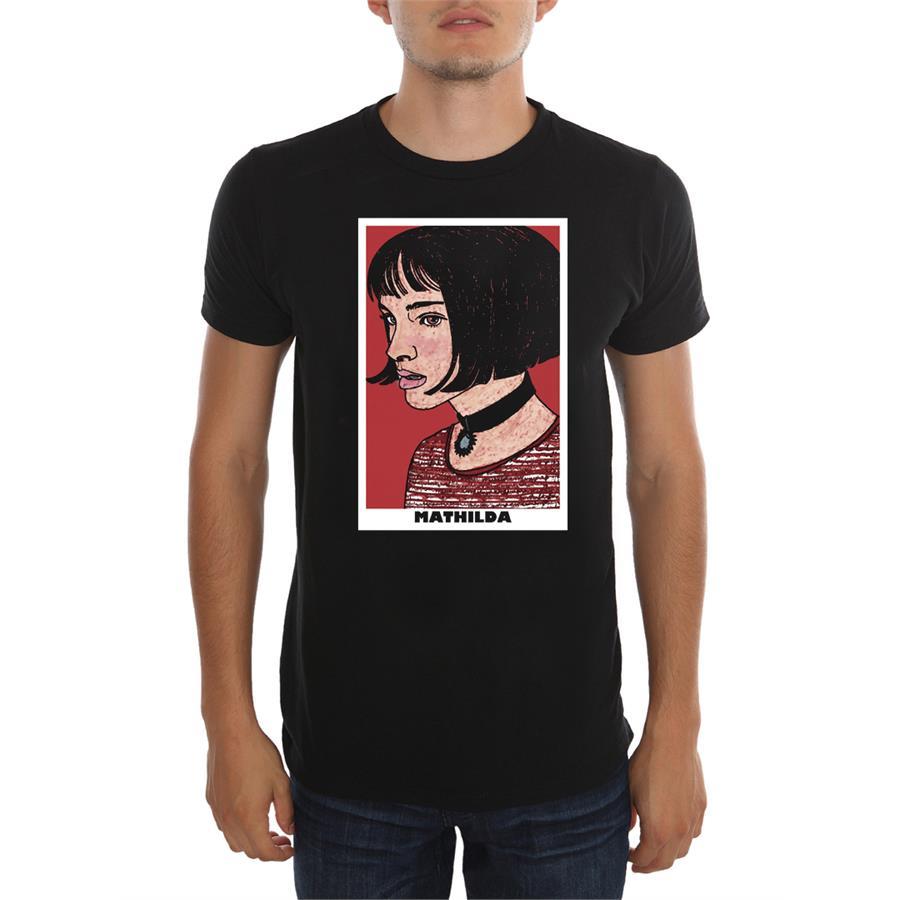 Mathilda Portre  Büyük Beden T-Shirt